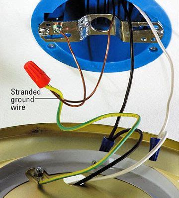 can a ground wire just run to a metal bracket|no ground wire wiring.